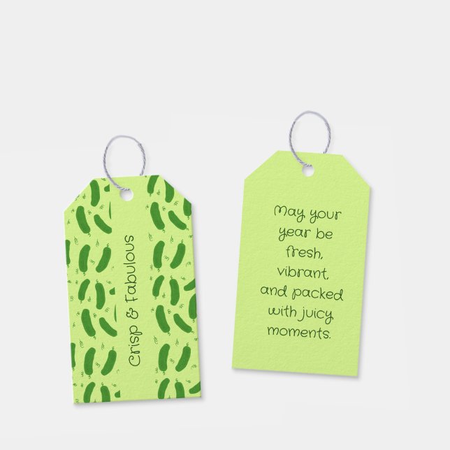 Etiqueta Para Presente Coleção Pickle & Fresh (Criador carregado)