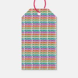 Etiqueta Para Presente Colorida Mama Gift Bag