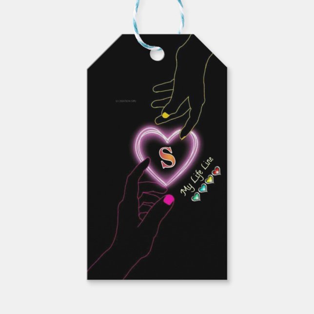 Etiqueta Para Presente Conexões Sensíveis: Juntas em Palavras. (Frente)