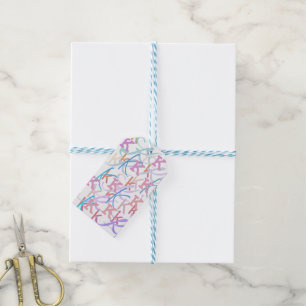 Etiqueta Para Presente Confete de Letras "K"