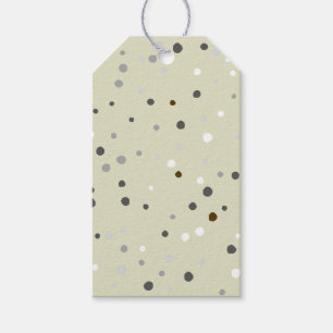 Etiqueta Para Presente Confetti Clay em Verde