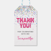 Convite Confetti de Aniversário de Alta Cinco 5