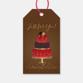 Etiqueta Para Presente Convite de Aniversário Personalizado de Veludo Ver