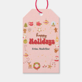 Etiqueta Para Presente Convite para festas de natal para crianças de nata