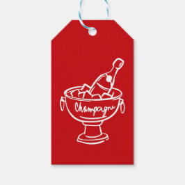 Etiqueta Para Presente Coquette Champagne