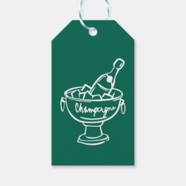 Etiqueta Para Presente Coquette Champagne