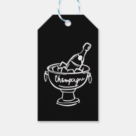 Etiqueta Para Presente Coquette Champagne