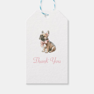 Etiqueta Para Presente Coquette Frenchie Obrigado