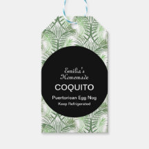 Coquito De Recipiente De Coco De Ovo Nog Palm