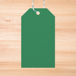 Etiqueta Para Presente Cor Sólida Verde do Mar