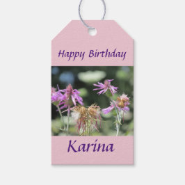 Etiqueta Para Presente Corfu Lilac Wildflower