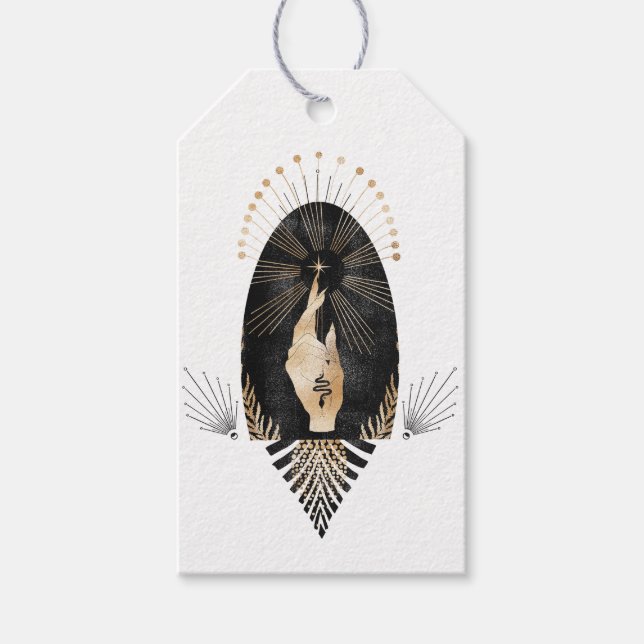 Etiqueta Para Presente Cosmia Mística (Frente)