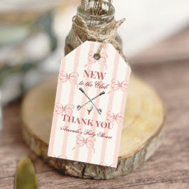 Etiqueta Para Presente Country Pink New to the Club Girl Golf Baby Shower