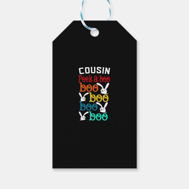 Etiqueta Para Presente Cousin Bunny Game For Novelty (Frente)