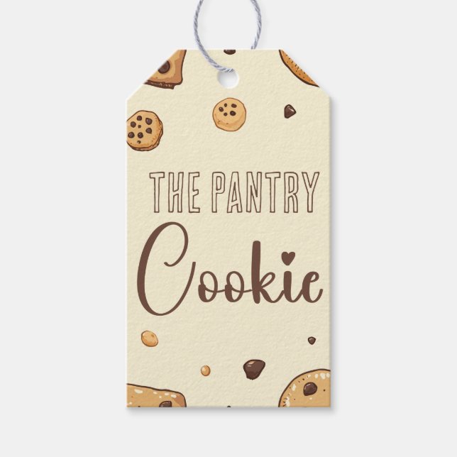 Etiqueta Para Presente Cozy Cookie Delights (Frente)