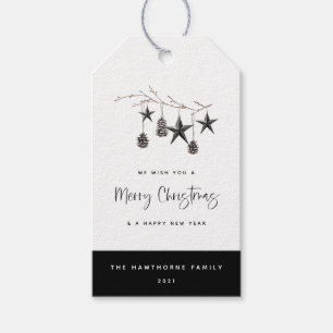 Etiqueta Para Presente Cozy Nature Christmas