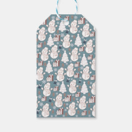 Etiqueta Para Presente Cozy Whimsical Holiday