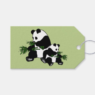 Etiqueta Para Presente Crescendo Panda