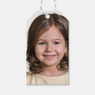 Etiqueta Para Presente Crie a Foto Personalizada do Seu Filho