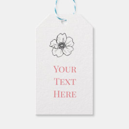 Etiqueta Para Presente Crie a sua própria etiqueta de presente de papel d