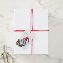 Etiqueta Para Presente Crie seu próprio Gnomo de Natal