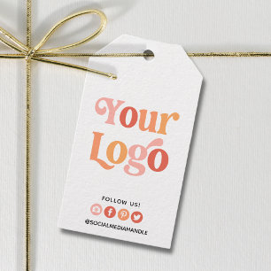 Etiqueta Para Presente Crie seu próprio logotipo personalizado Mídia soci