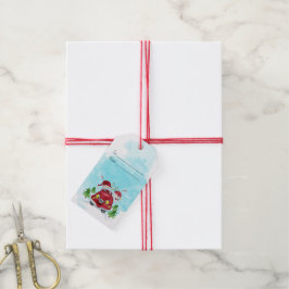 Etiqueta Para Presente Crie Seus Próprios Gnomos do Amor do Feliz Natal