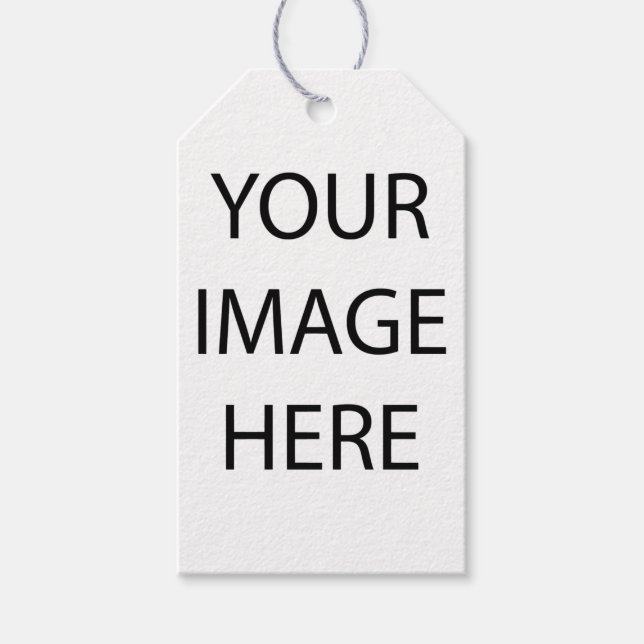Etiqueta Para Presente Crie sua própria imagem ou texto (Frente)