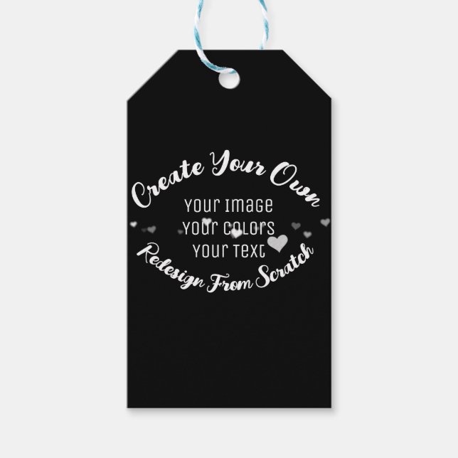 Etiqueta Para Presente Crie sua própria imagem personalizada (Frente)