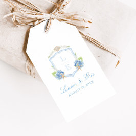 Etiqueta Para Presente Crista Monograma Costeira Casamento