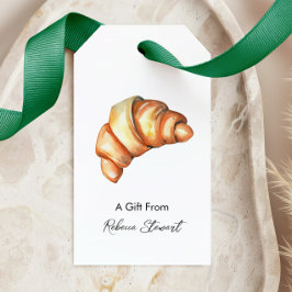 Etiqueta Para Presente Croissant para Todas as Ocasiões Um Presente Perso