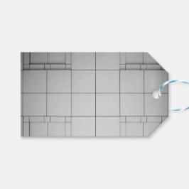 Etiqueta Para Presente Cubos abstrato