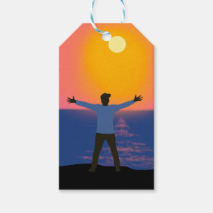 Etiqueta Para Presente Cumprimento ao Sol  