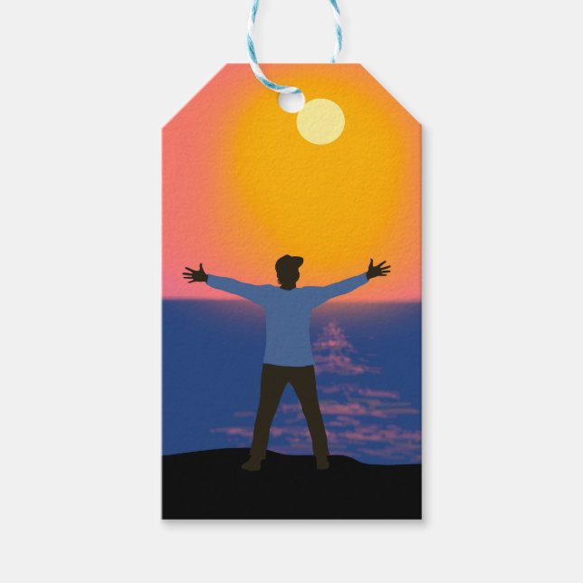 Etiqueta Para Presente Cumprimento ao Sol   (Frente)