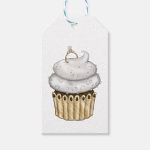 Etiqueta Para Presente Cupcake Noivado doce