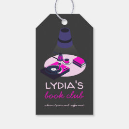 Etiqueta Para Presente Custom Book Club 