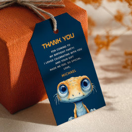 Etiqueta Para Presente Cute Alien Espaço Sideral UFO 1º Aniversário Obrig