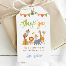 Cute Animals Safari Birthday Party