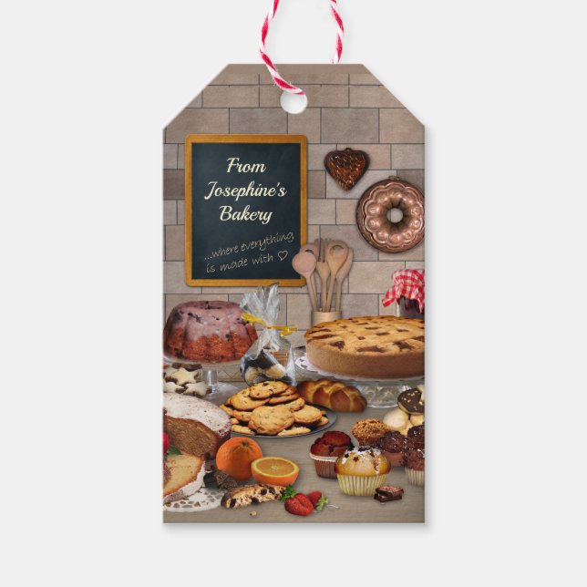 Etiqueta Para Presente Da padaria de (seu nome) (Frente)