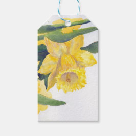 Etiqueta Para Presente Daffodil Amarelo da Etiqueta de Presente no Nantuc