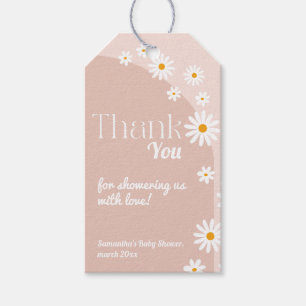 Etiqueta Para Presente Daisy Baby in blogue Boho Girl Chá de fraldas