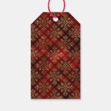 Damasco Elegante de Feriado Dourado