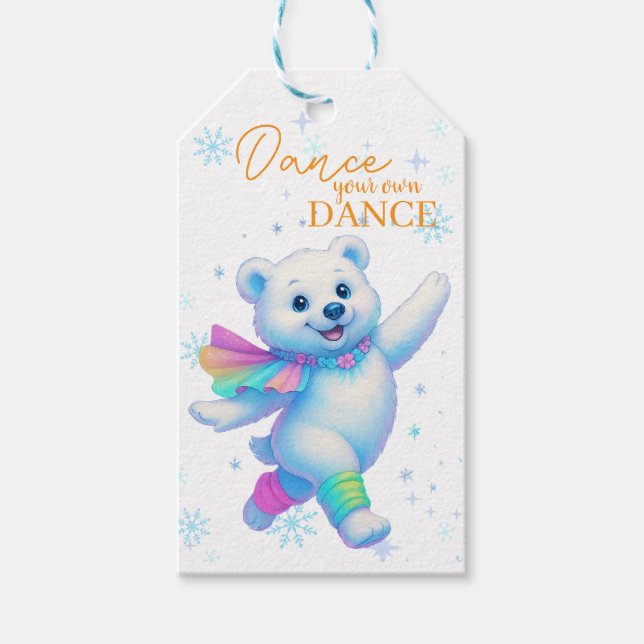 Etiqueta Para Presente Dance Your Own Dance Canvas Art  (Frente)