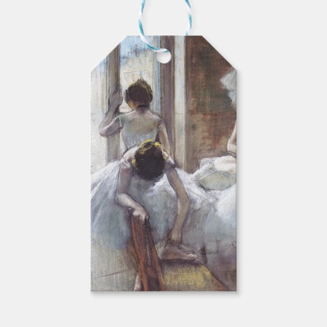 Etiqueta Para Presente Dancers Edgar Degas (Frente)