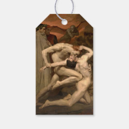 Etiqueta Para Presente Dante e Virgil no Inferno (por Bouguereau)