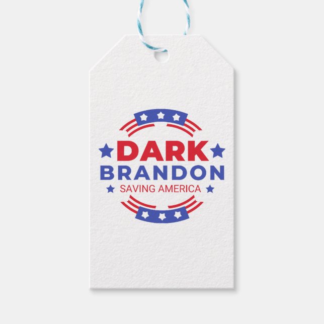 Etiqueta Para Presente Dark Brandon (Frente)