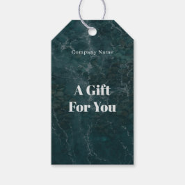 Etiqueta Para Presente Dark teal ocean themed