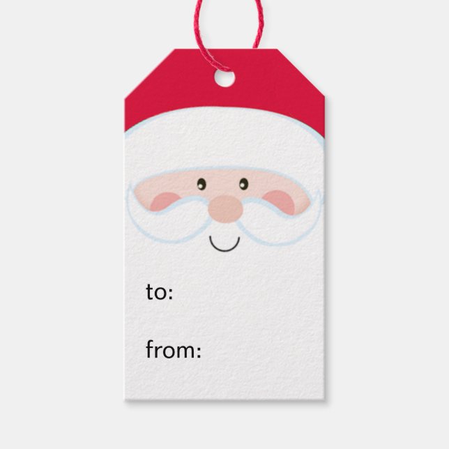 Etiqueta Para Presente De Para Papai Noel (Frente)
