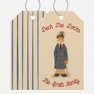 Etiqueta Para Presente Deck The Docks Natal