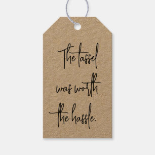 Etiqueta Para Presente Decoração de Graduação do Partido do Formando do C